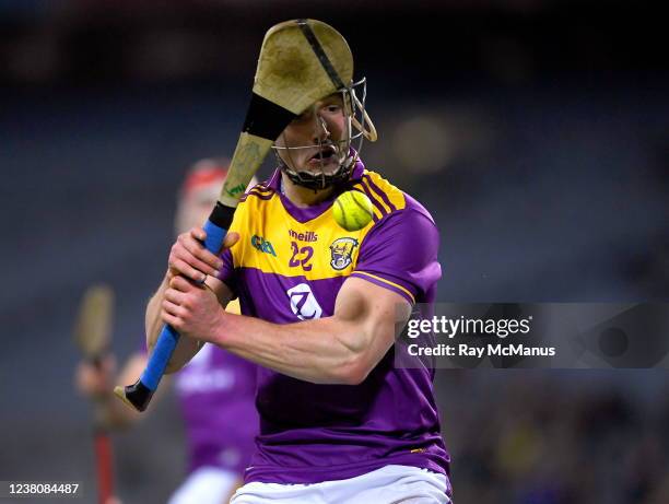 Dublin , Ireland - 29 January 2022; Mikie Dwyer of Wexford during the Walsh Cup Final match between Dublin and Wexford at Croke Park in Dublin.