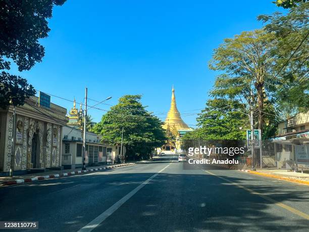 Protesters in Myanmar closed businesses and stayed off the streets in a "silent strike" against rule by the military and its ousting of the Southeast...