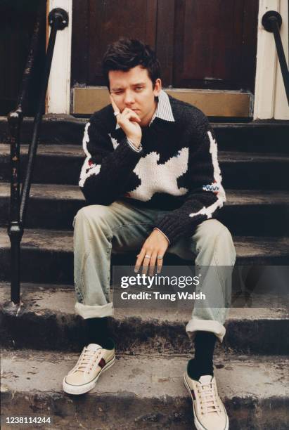 Actor Asa Butterfield is photographed for Vogue magazine on August 13, 2021 in London, England.