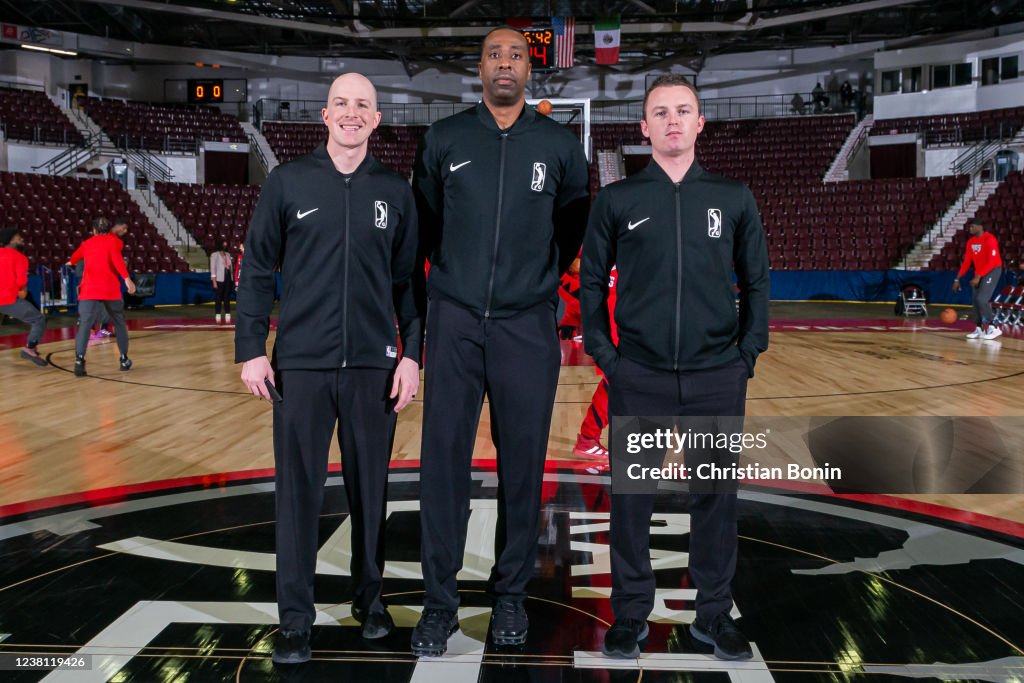 Matthew Rafferty League game officials Pat OConnell, Nate Anderson and Matt Rafferty ...