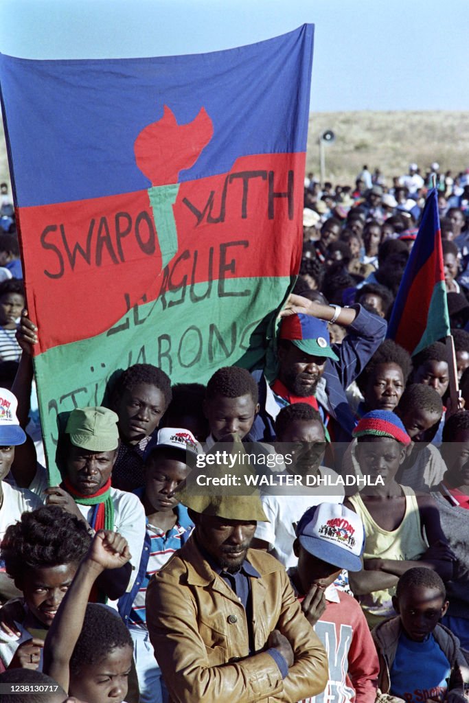 Swapo Rally Thousands of South West Africa People's Organisation supporters... News ...