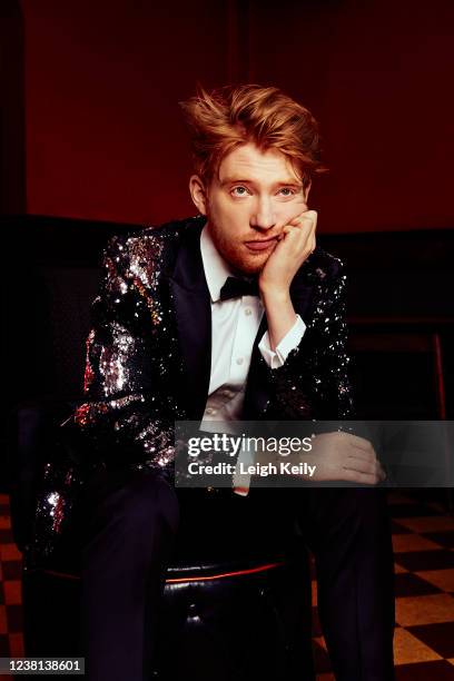 Actor Domhnall Gleeson poses for Shortlist Magazine on February 23, 2018 in London, UK.