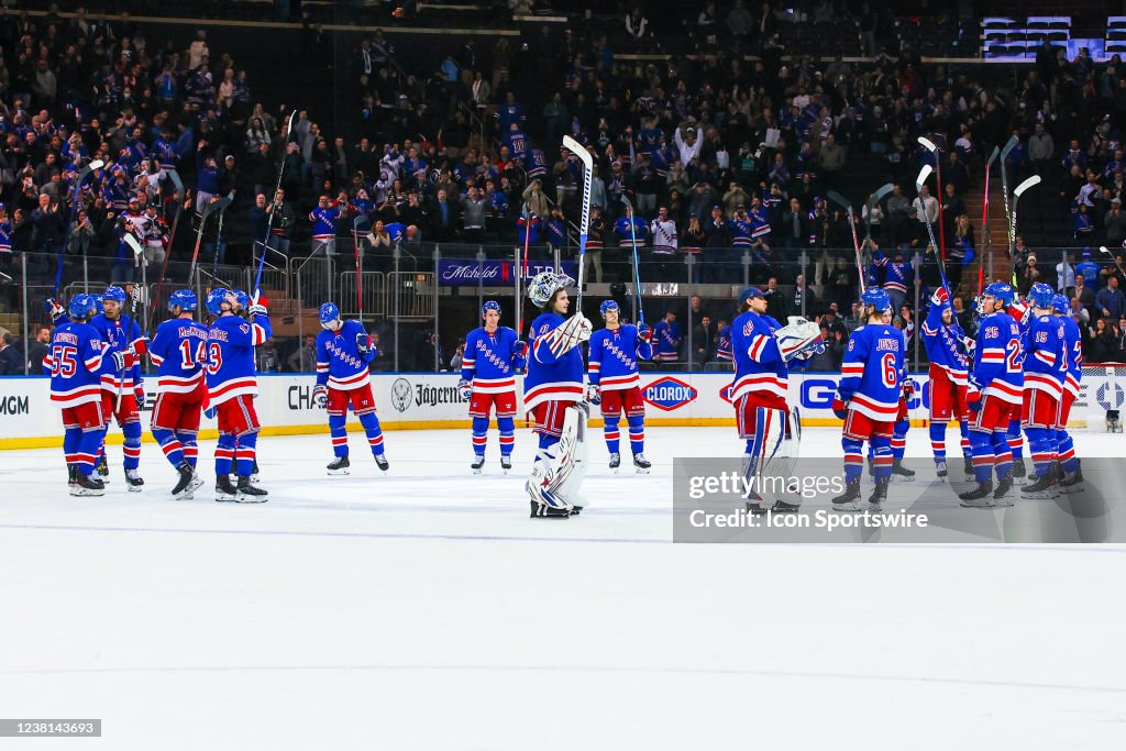 NHL: FEB 01 Panthers at Rangers