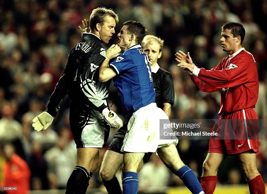 Sander Westerveld and Francis Jeffers