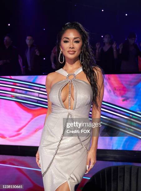 Nicole Scherzinger in the Group A Semi-Final episode of THE MASKED SINGER airing Wednesday, Nov. 10 on FOX.