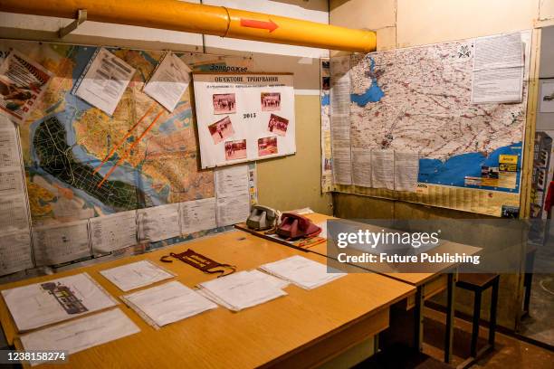 Fallout shelter is situated in the basement of the Zaporizhzhia Electrical Engineering Professional College of the Zaporizhzhia Polytechnic National...