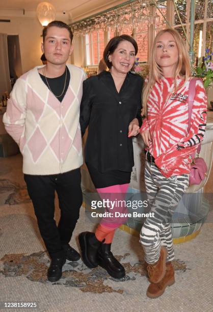 Rafferty Law, Sadie Frost and Mary Charteris attend an intimate lunch hosted by Sadie Frost to celebrate the launch of Frost Body at Native at Browns...