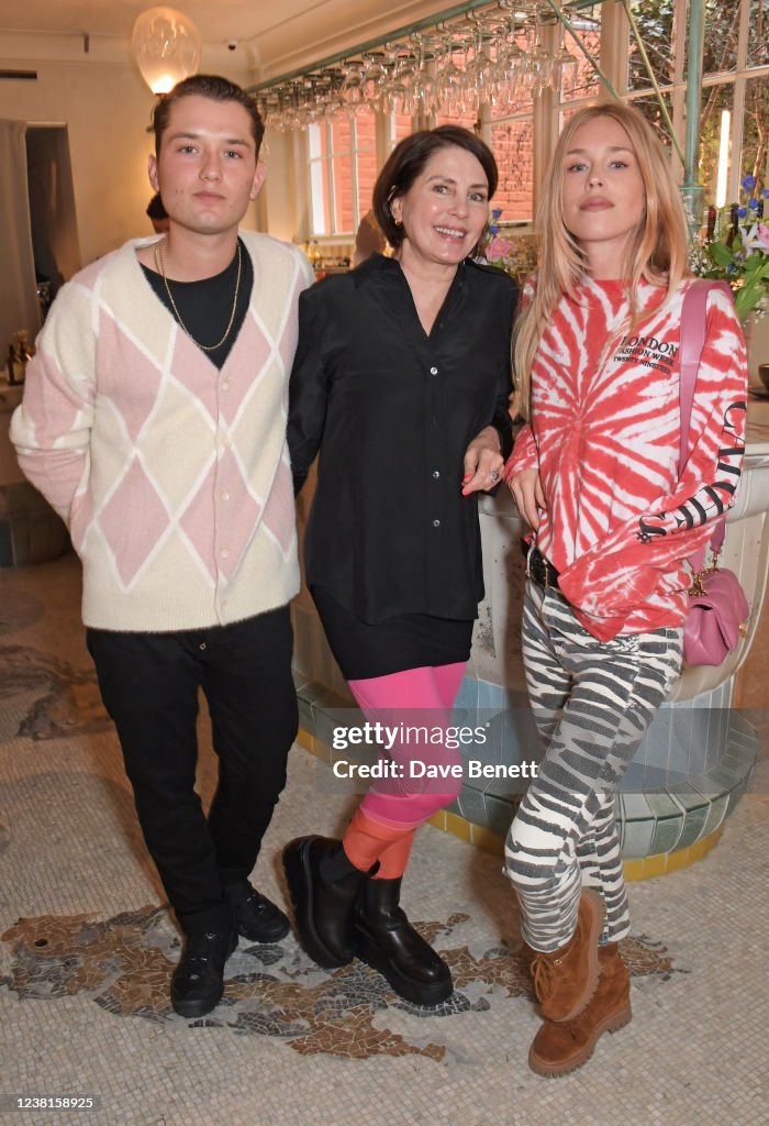 Sadie Rafferty Rafferty Law, Sadie Frost and Mary Charteris attend an intimate lunch ...