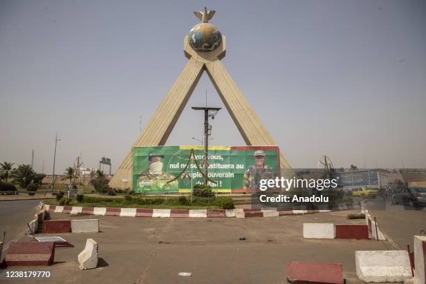 View from daily life in capital Bamako, Mali on February 3, 2022. The Economic Community of West African States placed sanctions on Mali as a result...