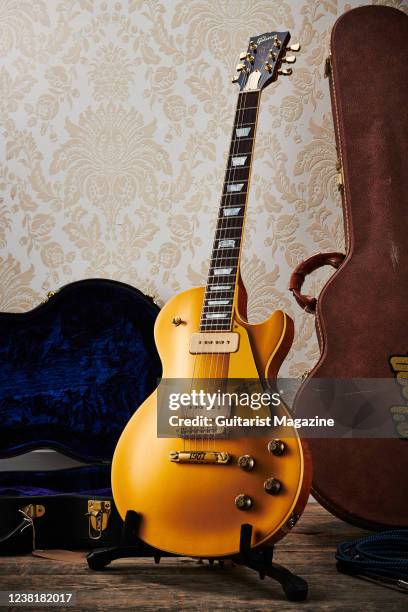 Centennial Collection Gibson Les Paul Classic electric guitar, taken on October 1, 2020.