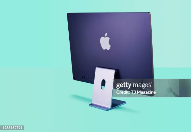 An Apple iMac M1 desktop computer, taken on May 14, 2021.