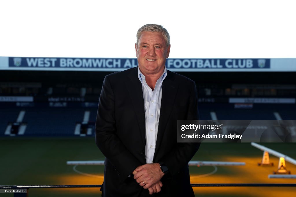 First Day for New West Bromwich Albion Manager Steve Bruce