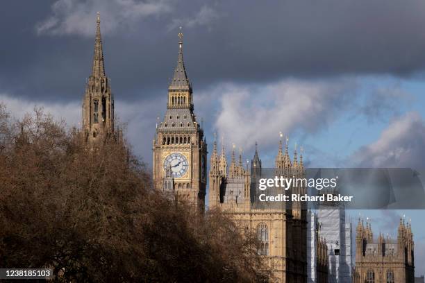 Following the five-year conservation project of the Houses of Parliament, scaffolding is finally coming down to reveal its renovated architecture, on...