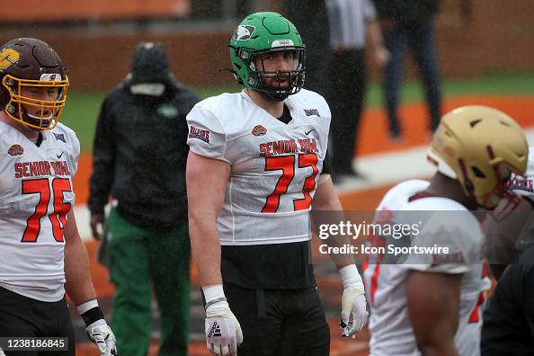 COLLEGE FOOTBALL: FEB 02 Reese's Senior Bowl Practice COLLEGE FOOTBALL: FEB 02 Reese's Senior Bowl Practice