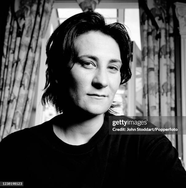 Canadian singer-songwriter KD Lang, photographed on 3rd August, 1995.
