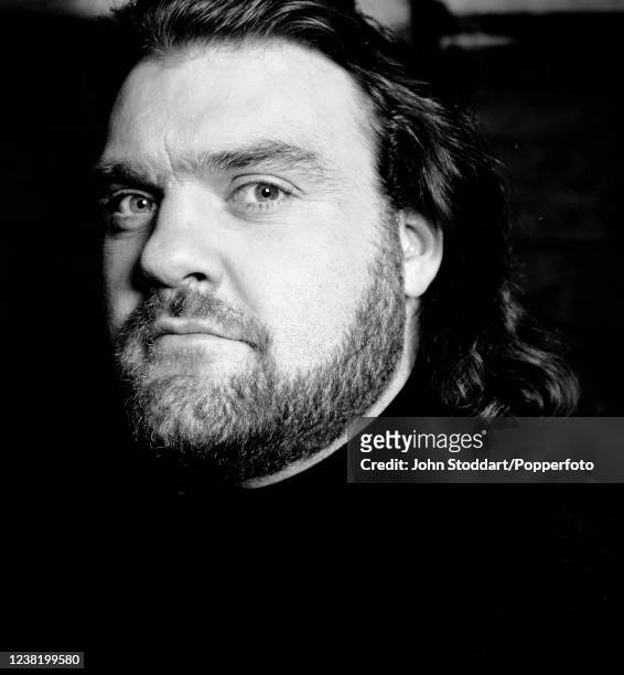 Welsh opera singer Bryn Terfel, photographed on 19th April, 1995.