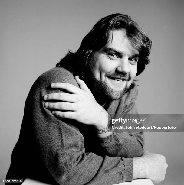 Welsh opera singer Bryn Terfel, photographed on 31st January, 1995.