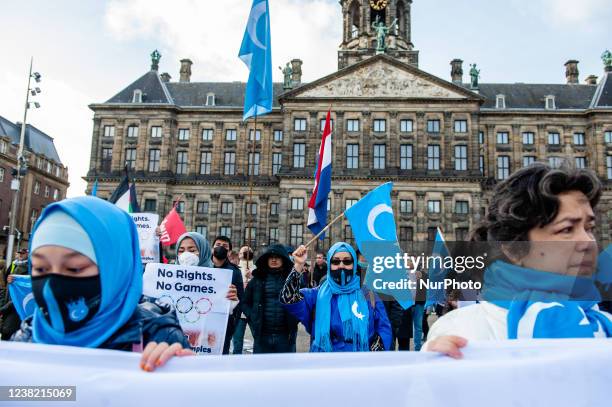 The Uyghur community in The Netherlands keeps demonstrating against the celebration of the Olympic Games in Beijing. In Amsterdam, on February 5th,...