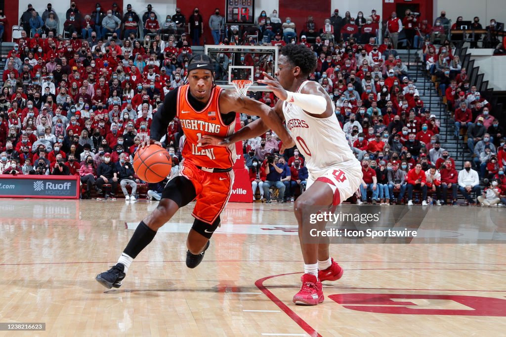 COLLEGE BASKETBALL: FEB 05 Illinois at Indiana
