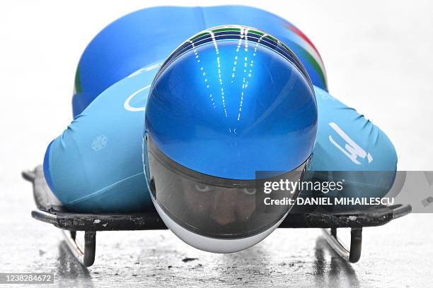 Skeleton Racing Italian 93 Valentina Margaglio Photos & High Res Pictures - Getty Images