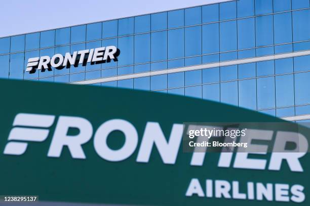 Frontier Sign 81 Frontier Airlines Headquarters Stock Photos, High-Res Pictures, and ...