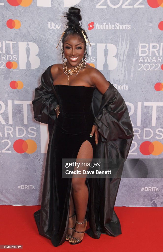 The BRIT Awards 2022 - VIP Arrivals