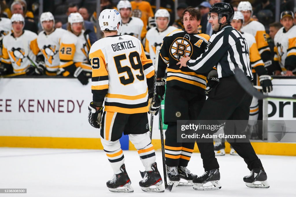Pittsburgh Penguins v Boston Bruins