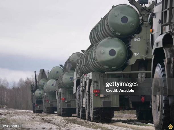 And Pantsir-S air defence systems arrive to participate in the Russian-Belarusian military will start a joint exercise amid tension between Ukraine...