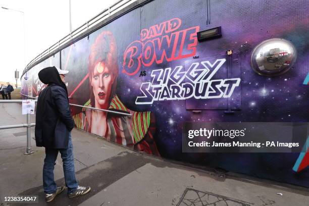 David Bowie mural unveiled in the underpass of the Tolworth Roundabout where the A3 meets the A240. It's 50 years ago this week that Bowie's iconic...