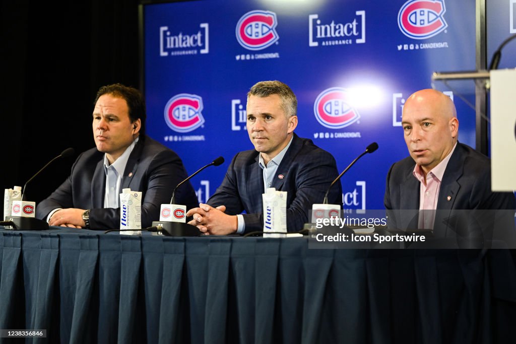 NHL: FEB 10 Canadiens press conference