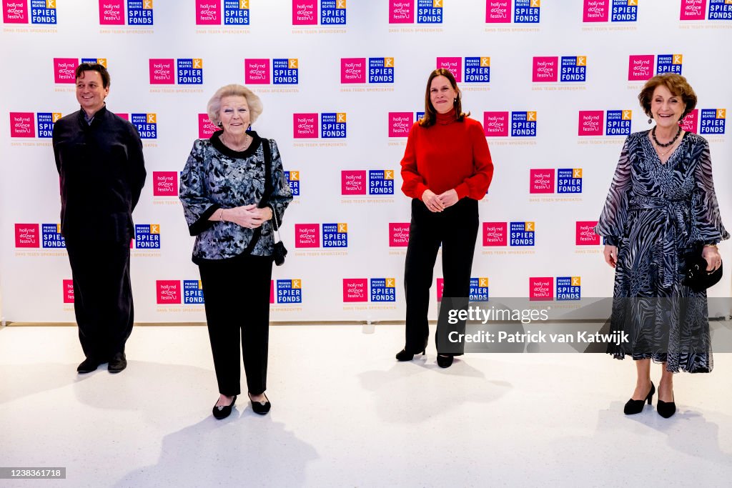Princess Beatrix Of The Netherlands And Princess Margriet OF The Netherlands Attend The Introdans Jubilee In Arnhem