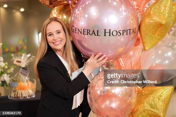 Genie Francis celebrates her 45th Anniversary on General Hospital. GENIE FRANCIS