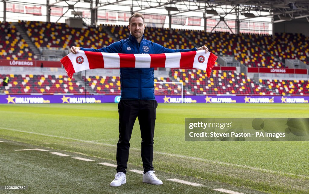 Christian Eriksen Unveiling - Brentford Community Stadium