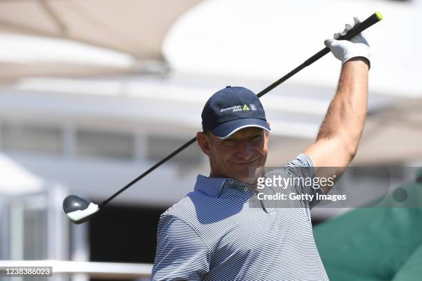 Francois Pienaar during day two of the Dimension Data Pro-Am at Fancourt Golf Estate on February 11, 2022 in George, South Africa.