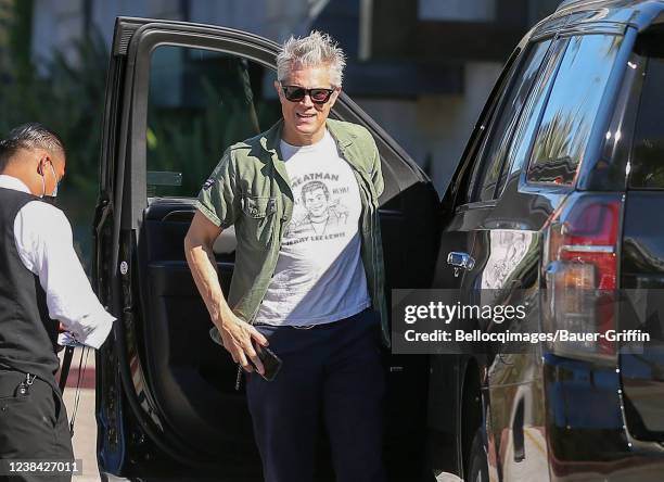 Johnny Knoxville is seen on February 12, 2022 in Los Angeles, California.