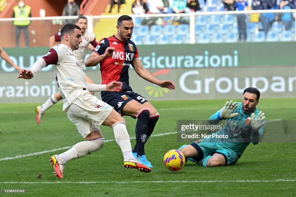 Genoa CFC v US Salernitana - Serie A