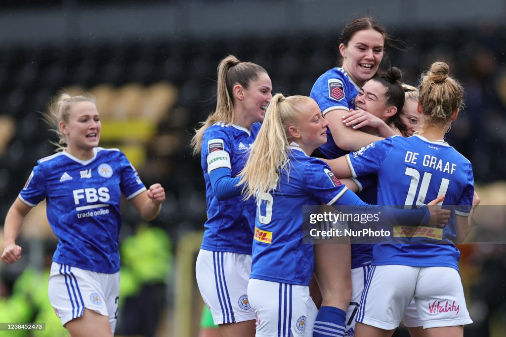 Leicester City v West Ham United - FA Women's Super League