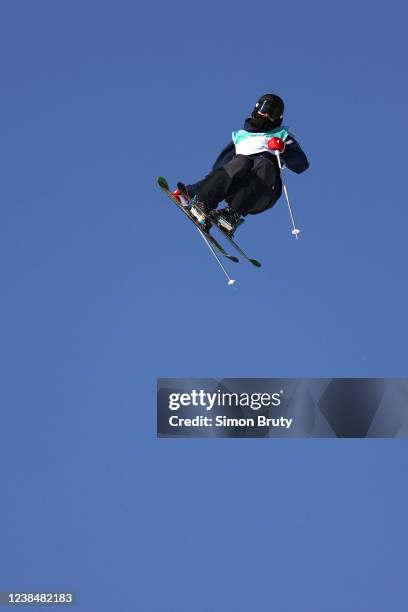 Winter Olympics: USA Darian Stevens in action during Women's Big Air Final at Big Air Shougang. Beijing, China 2/8/2022 CREDIT: Simon Bruty