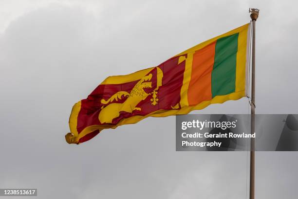 colombo, sri lanka - sri lanka flag stock pictures, royalty-free photos & images