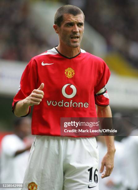 Tottenham Hotspur v Manchester United, Manchester United captain Roy Keane.