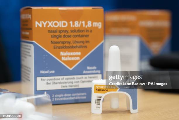 Naloxone nasal spray that all police officers across Scotland will carry and be instructed how and when to use. Naloxone is a drug that can reverse...