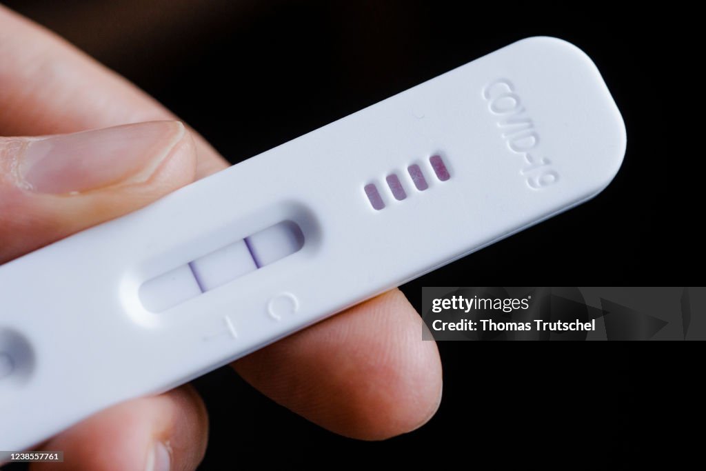 Positive COVID-19 Antigen Test
