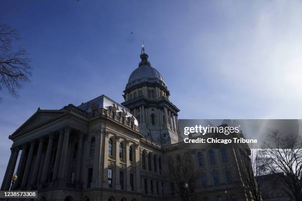 The Illinois State Capitol on Jan. 6 in Springfield, Illinois.