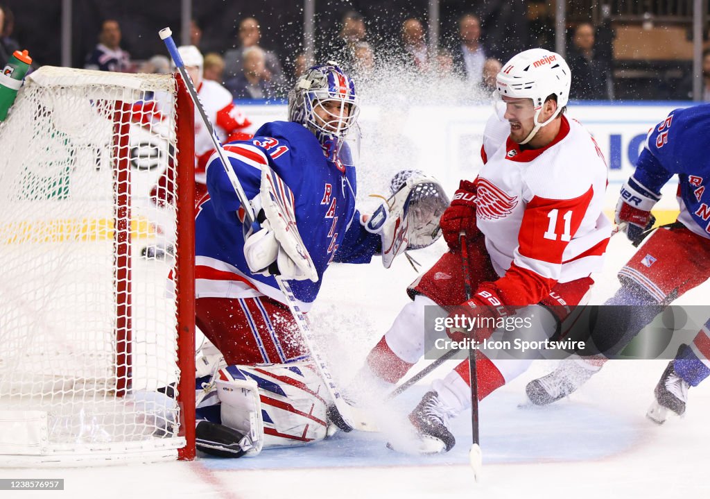 NHL: FEB 17 Red Wings at Rangers