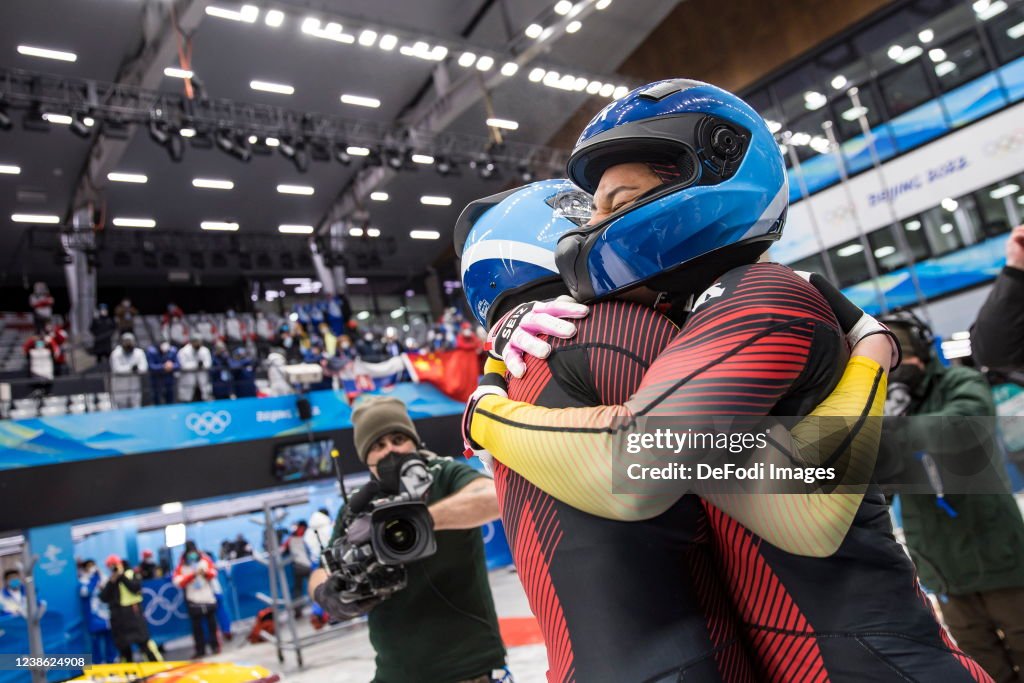 Bobsleigh - Beijing 2022 Winter Olympics Day 15