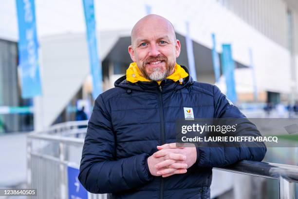 Director Olav Spahl poses for the photographer at the Beijing 2022 Winter Olympics in Beijing, China, Sunday 20 February 2022. The winter Olympics...