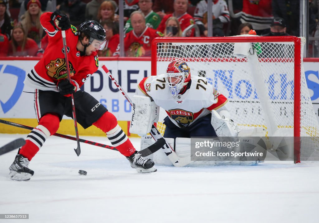 NHL: FEB 20 Panthers at Blackhawks