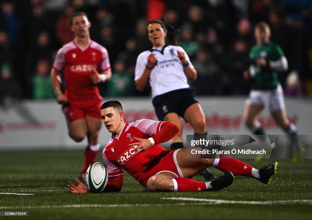 Ireland v Wales - U20 Six Nations Rugby Championship
