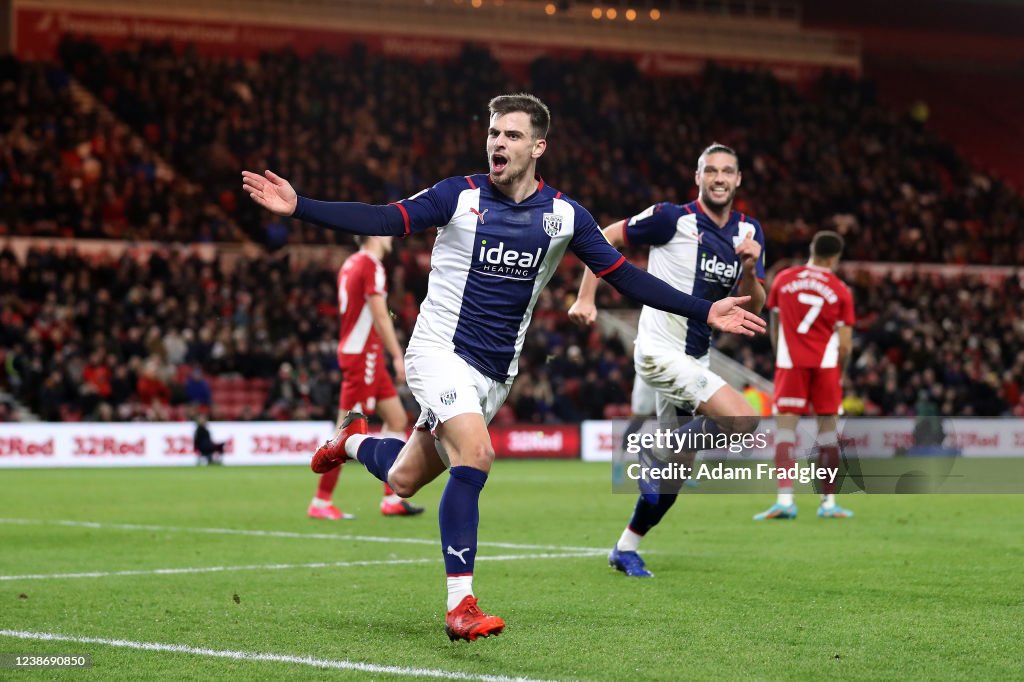 Middlesbrough v West Bromwich Albion - Sky Bet Championship