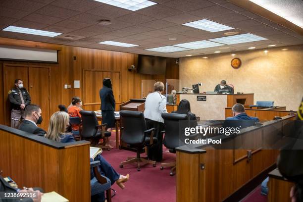 Placement hearing for Ethan Crumbley at Oakland County circuit court on February 22, 2022 in Pontiac, Michigan. . Crumbley is charged with the fatal...
